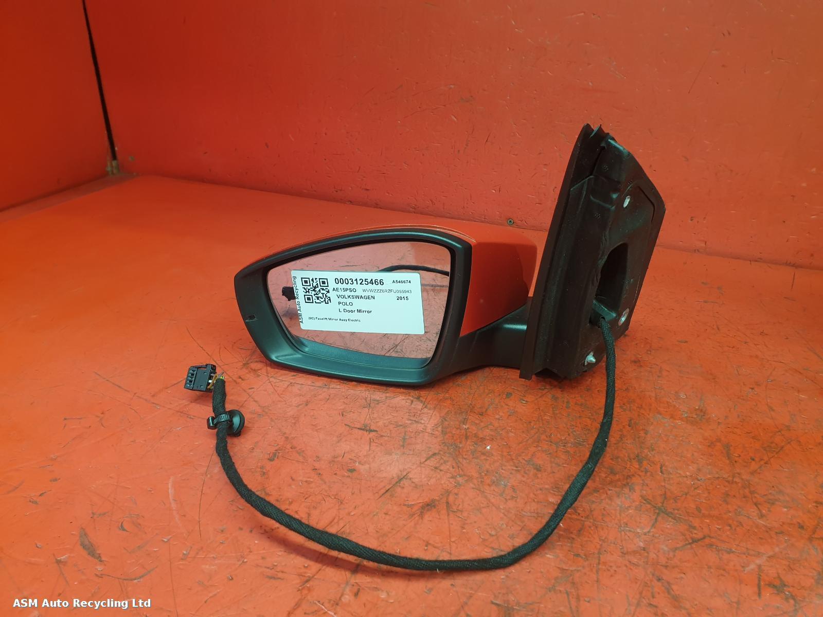 View Auto part L Door Mirror Volkswagen Polo 2015