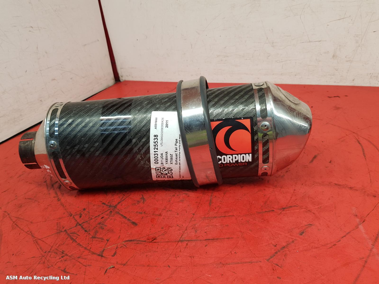 View Auto part Tail Pipe Yamaha Xt660z 2011