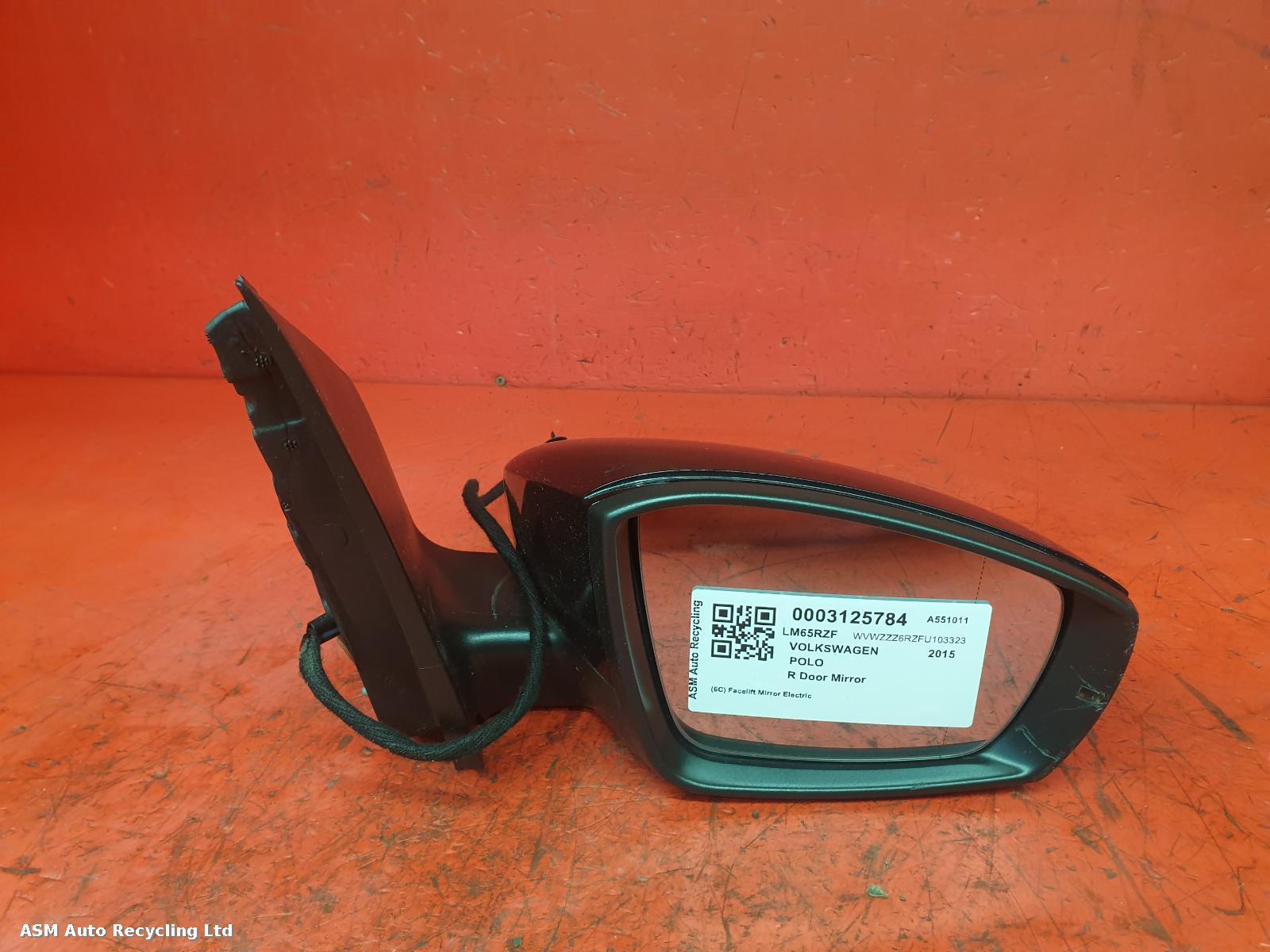 View Auto part R Door Mirror Volkswagen Polo 2015
