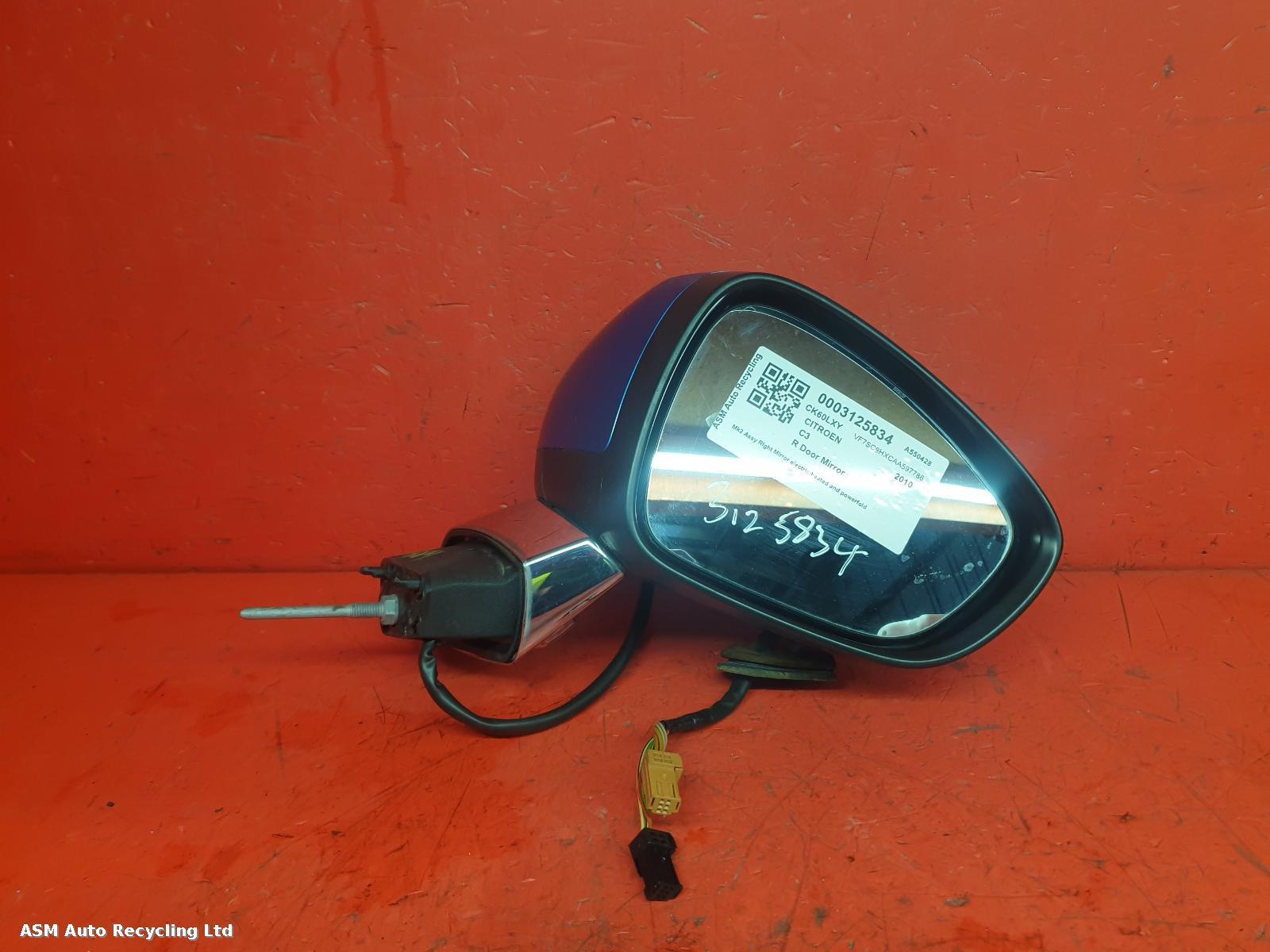 View Auto part R Door Mirror Citroen C3 2010