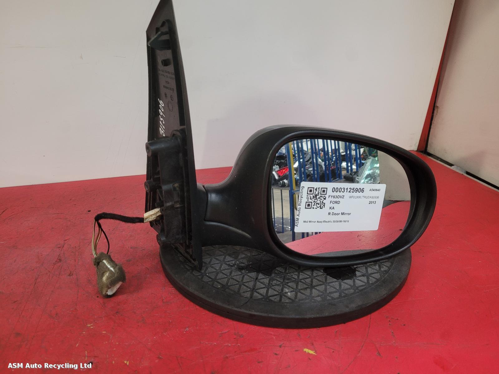 View Auto part R Door Mirror Ford Ka 2013