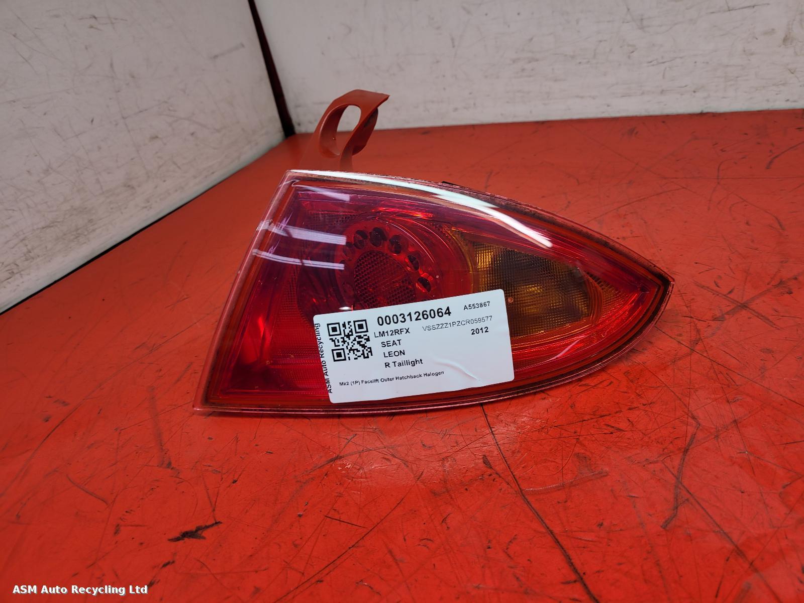 View Auto part R Taillight Seat Leon 2012
