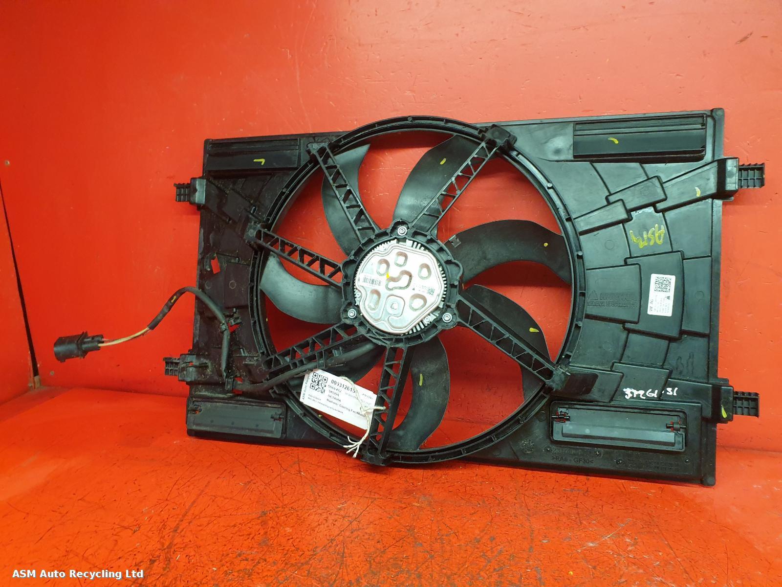 View Auto part Engine Cooling Motor Skoda Octavia 2019