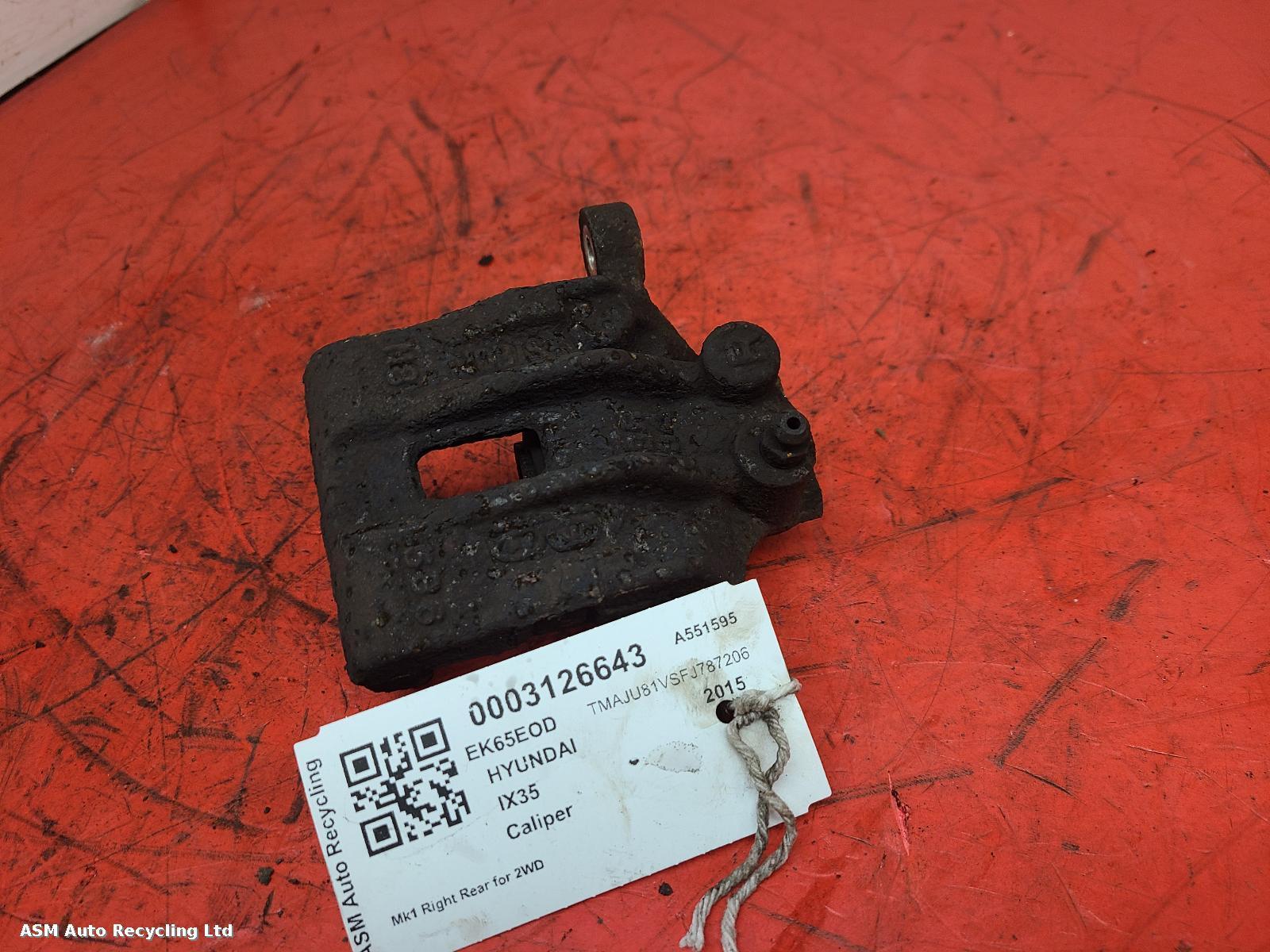 View Auto part Caliper Hyundai Ix35 2015