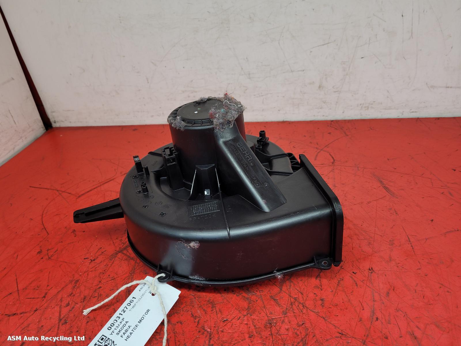 View Auto part Heater Motor/Assembly Skoda Fabia 2013