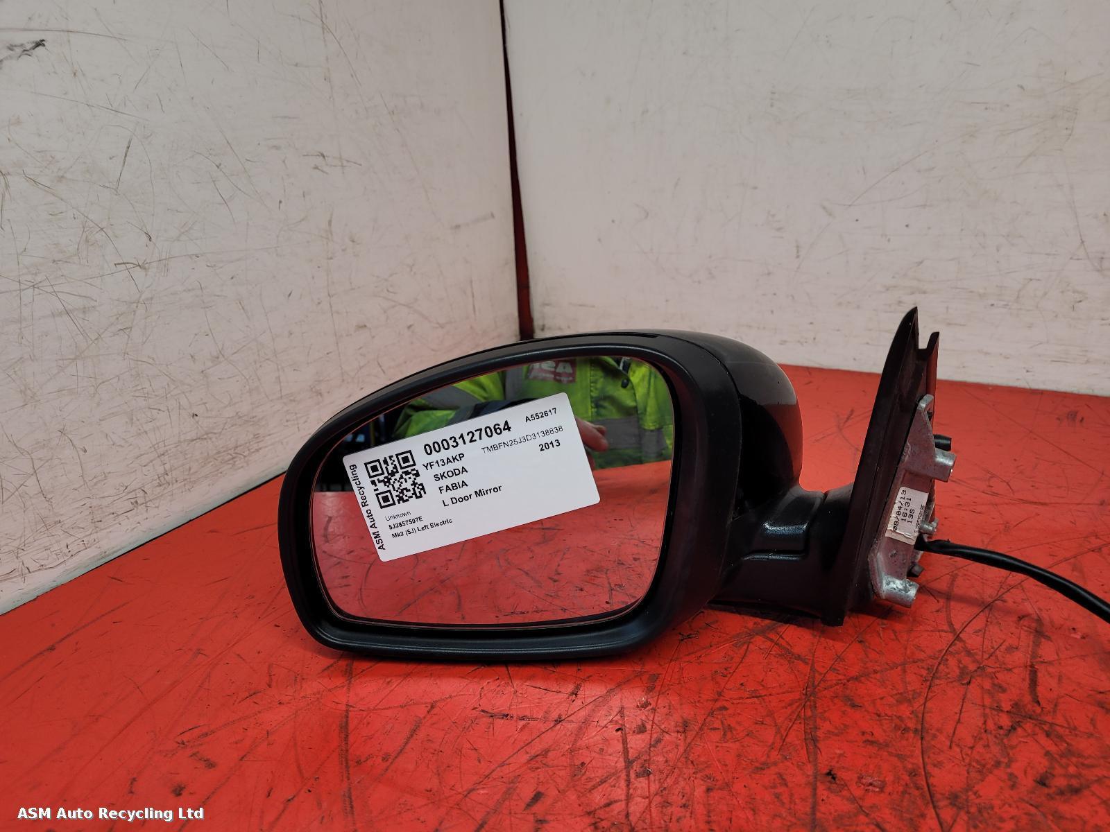 View Auto part L Door Mirror Skoda Fabia 2013