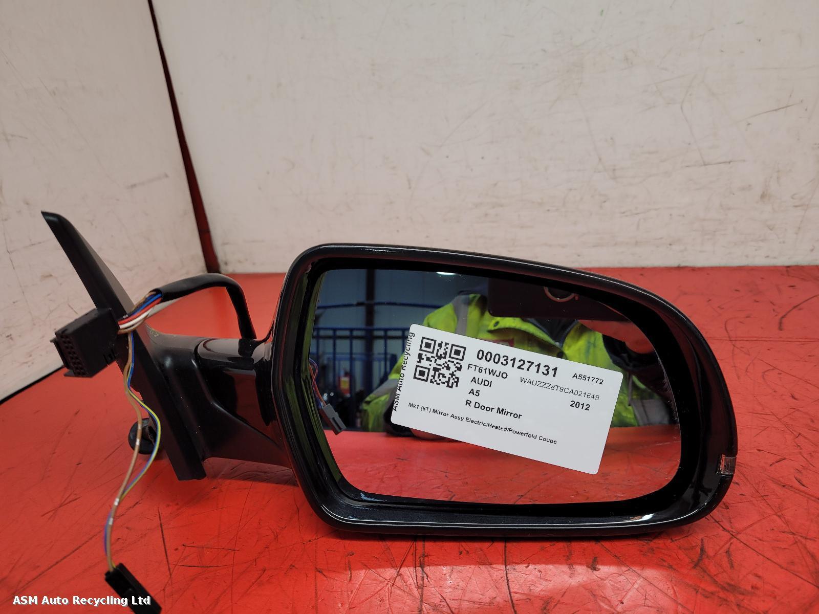 View Auto part R Door Mirror Audi A5 2012
