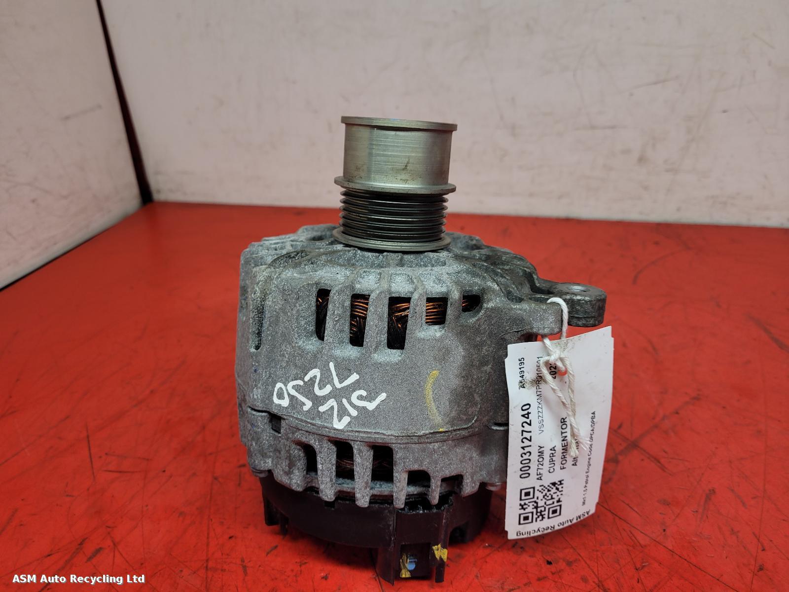 View Auto part Alternator Cupra Formentor 2022