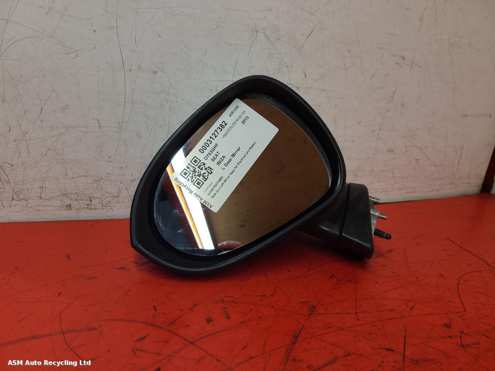 View Auto part L Door Mirror Seat Ibiza 2013