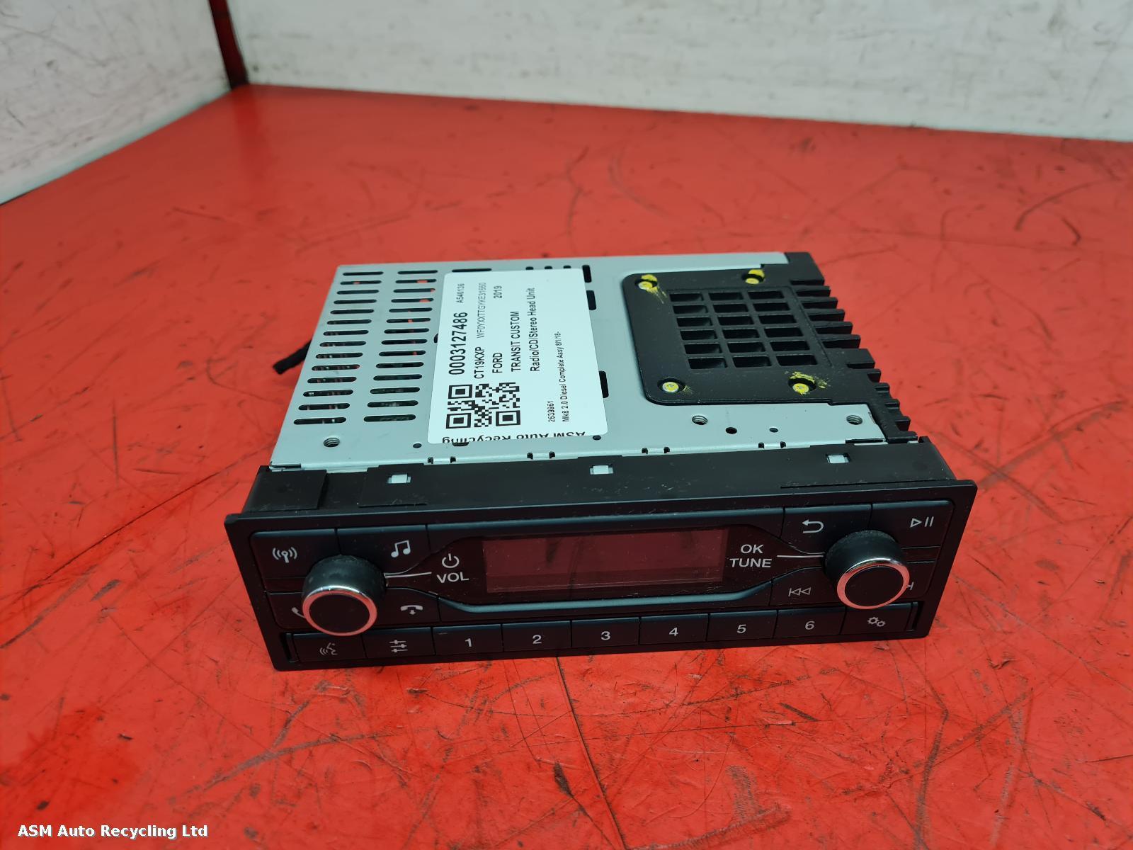 View Auto part A/V Equipment Ford Transit Custom 2019