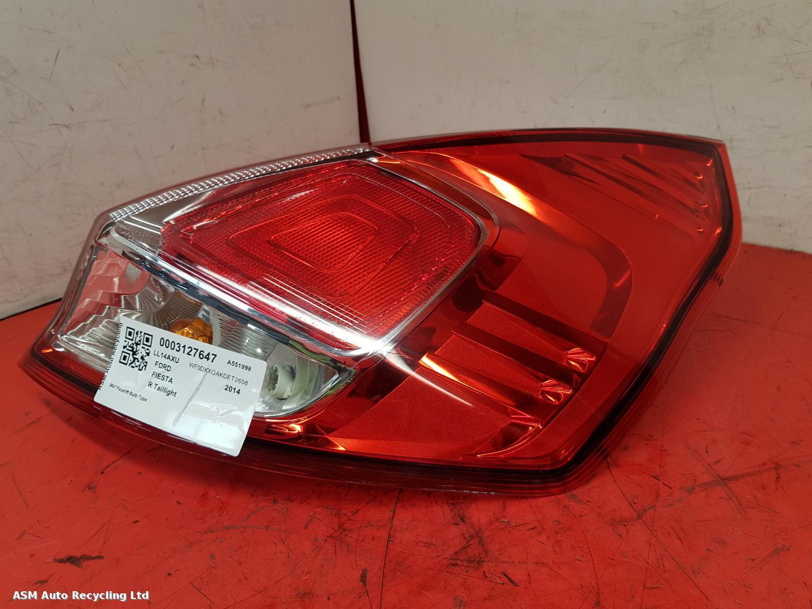 View Auto part R Taillight Ford Fiesta 2014