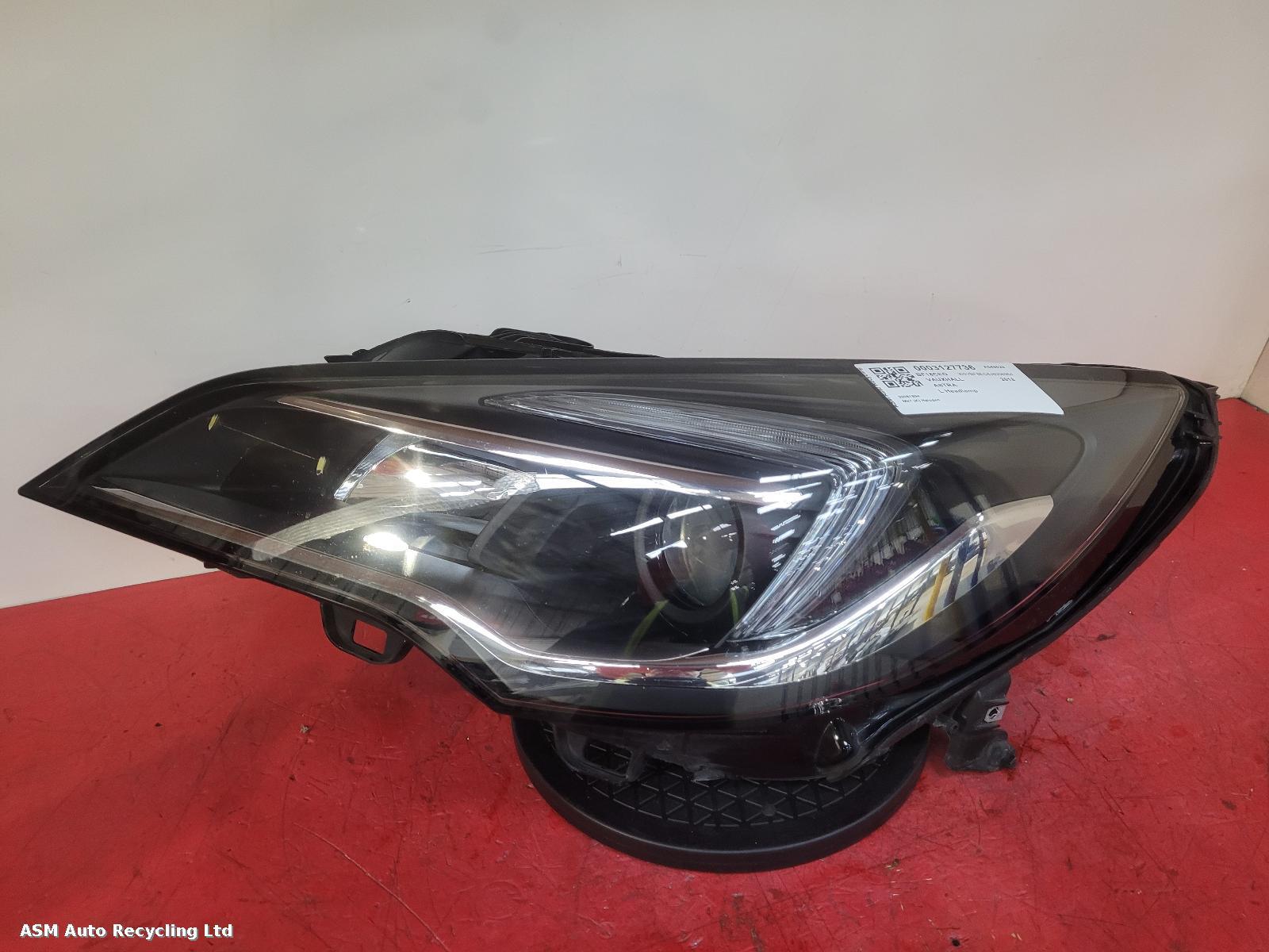 View Auto part L Headlamp Vauxhall Astra 2018