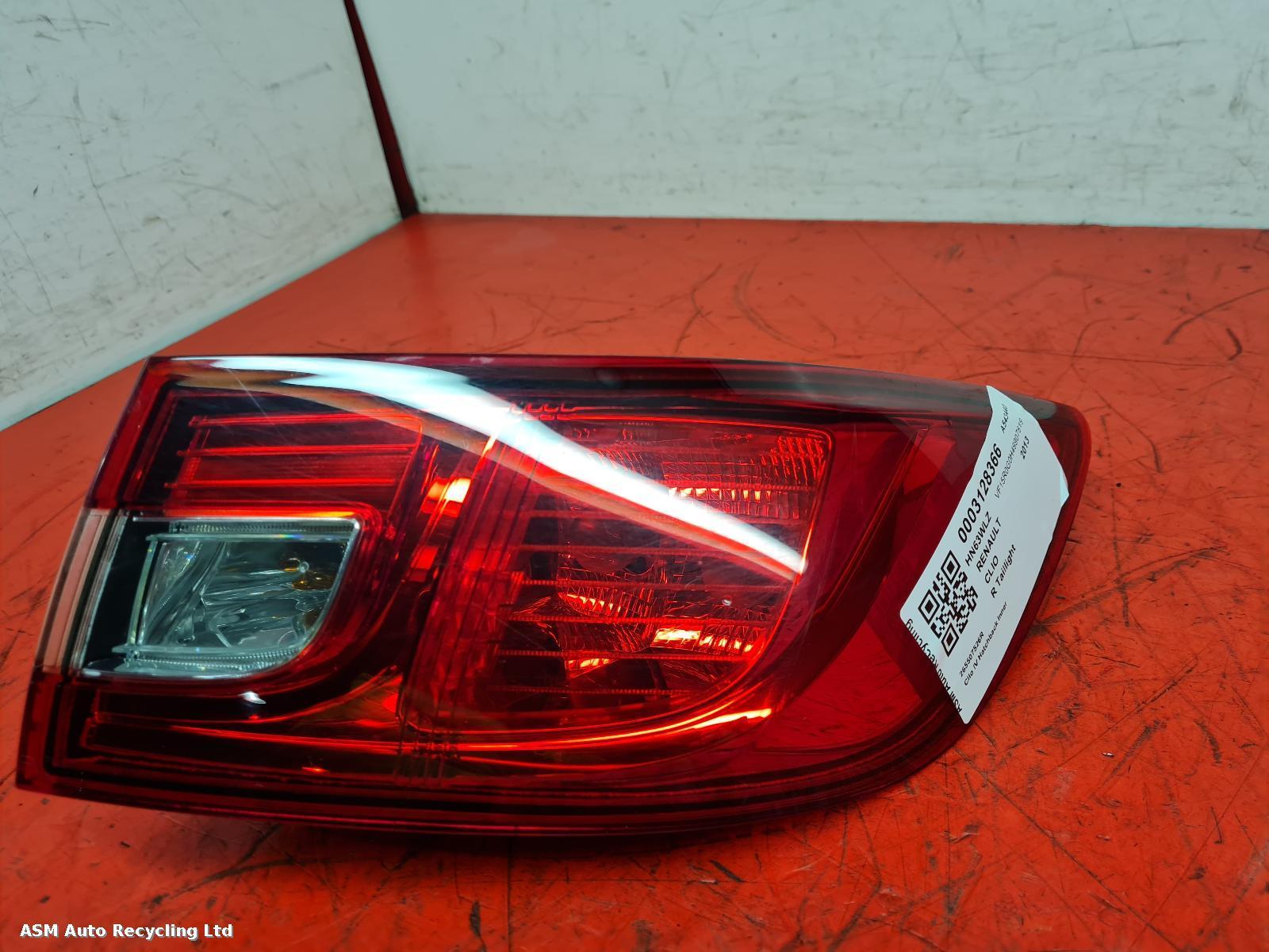 View Auto part R Taillight Renault Clio 2013
