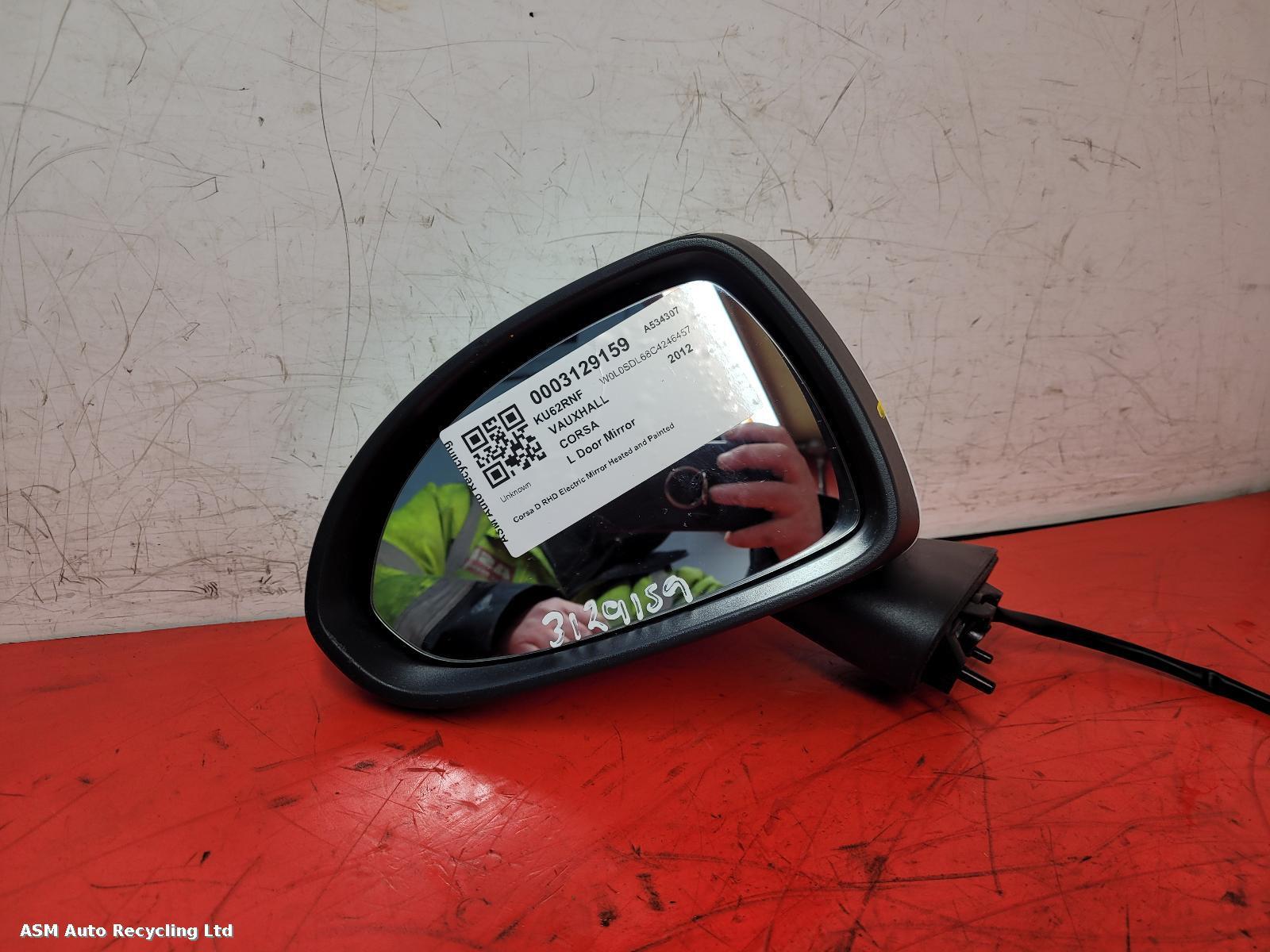 View Auto part L Door Mirror Vauxhall Corsa 2012