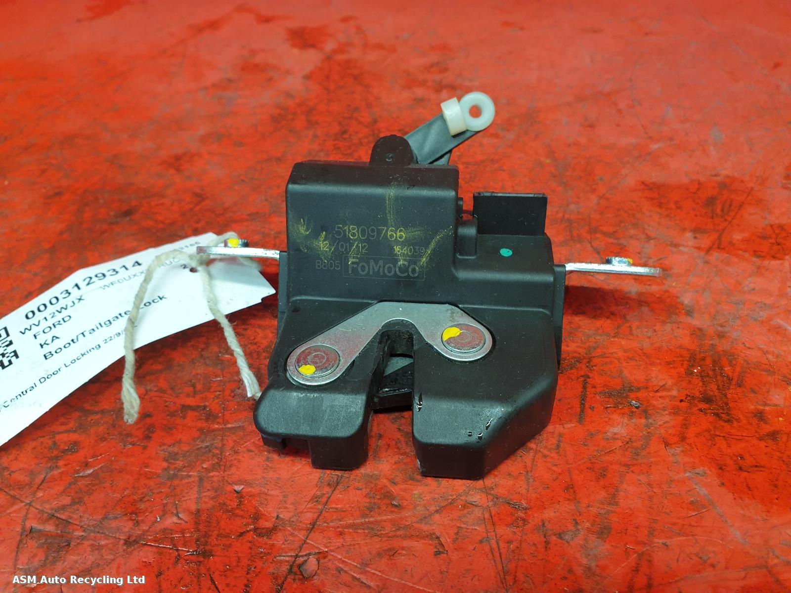 View Auto part Bootlid/Tailgate Lock Ford Ka 2012