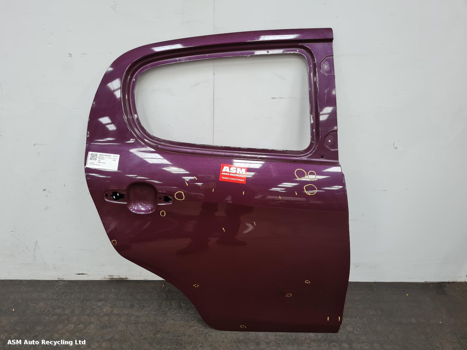 View Auto part R Rear Door Peugeot 108 2016