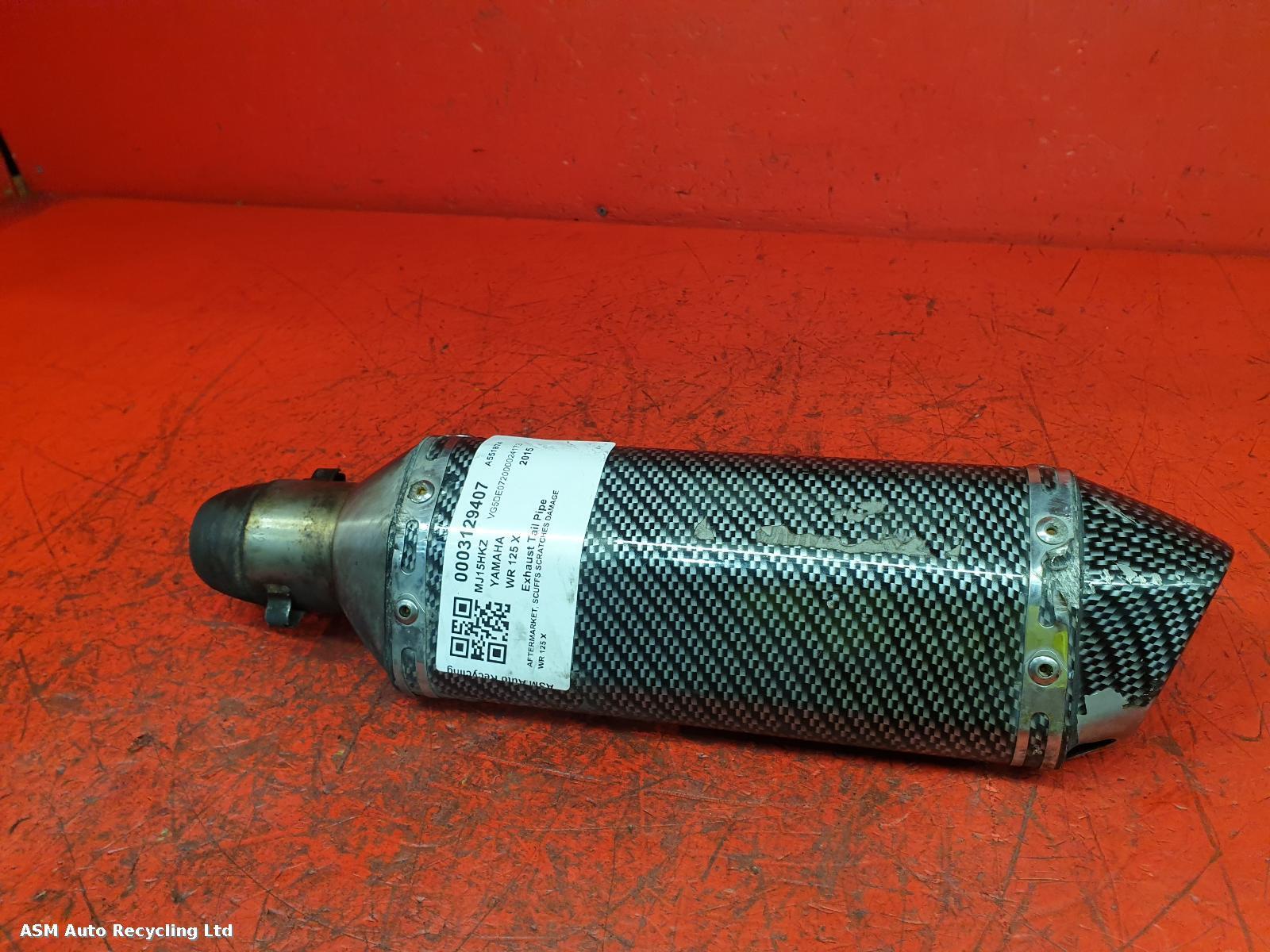 View Auto part Tail Pipe Yamaha Wr 125 X 2015