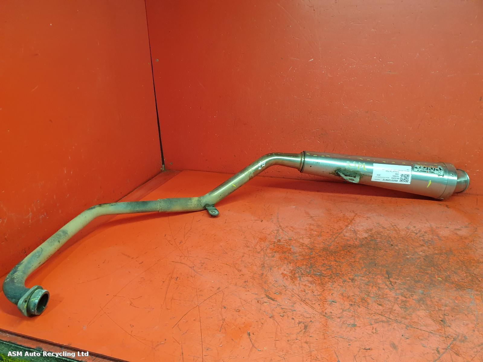 View Auto part Tail Pipe Honda Cbr 2012