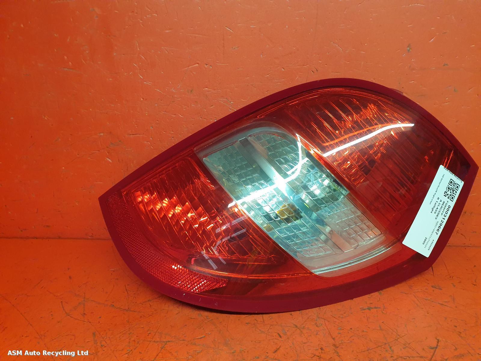View Auto part R Taillight Mercedes A Class 2009