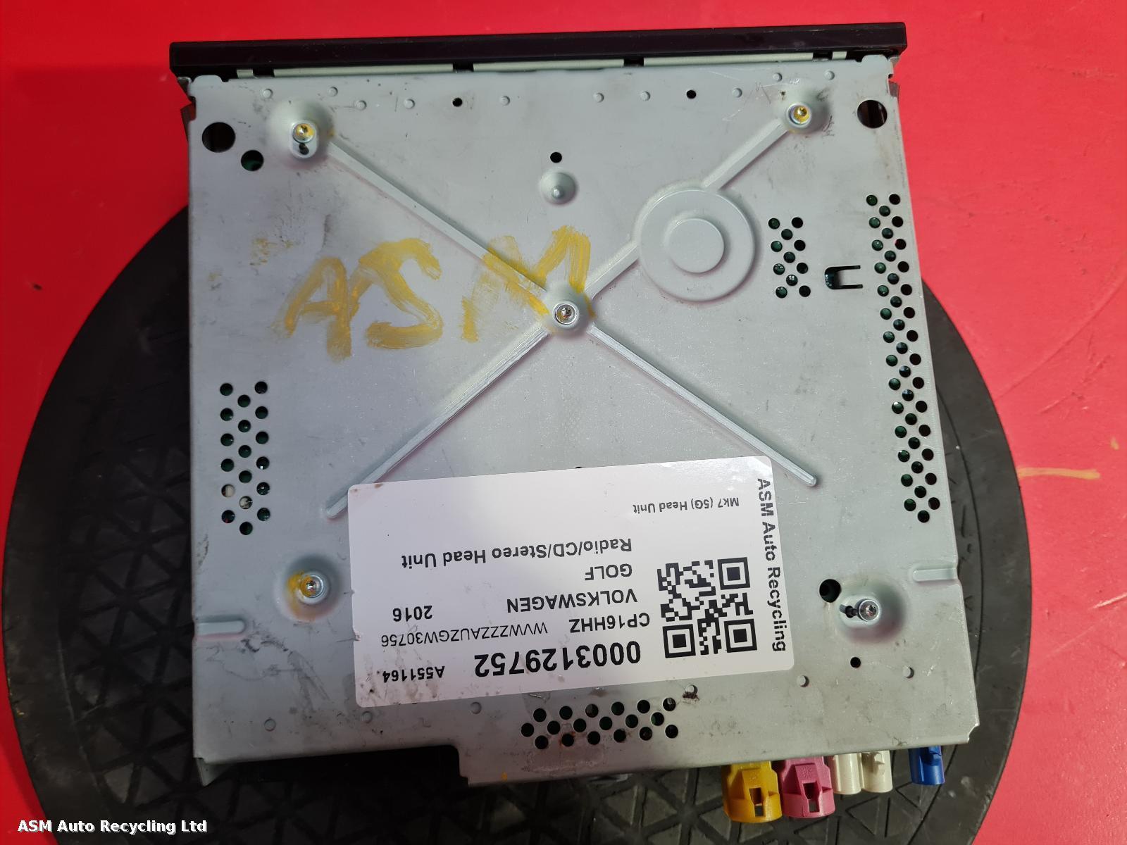 View Auto part A/V Equipment Volkswagen Golf 2016