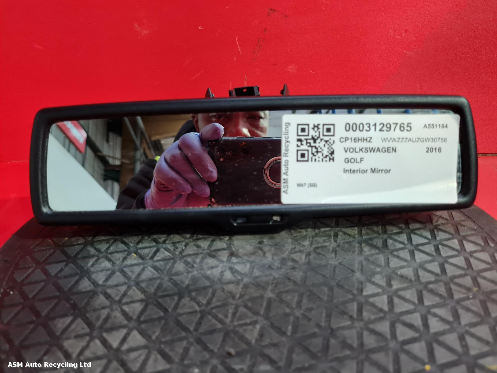 View Auto part Interior Mirror Volkswagen Golf 2016