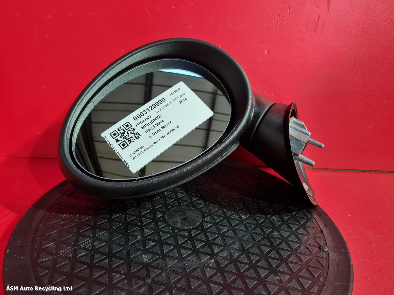 View Auto part L Door Mirror Mini (bmw) Paceman 2014