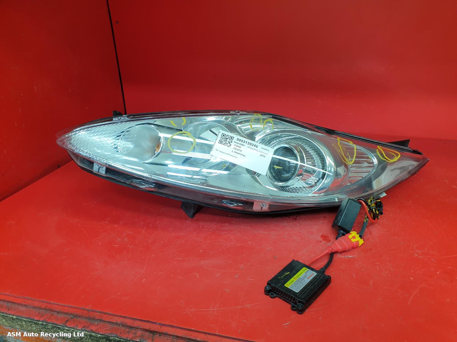 View Auto part L Headlamp Ford Fiesta 2012