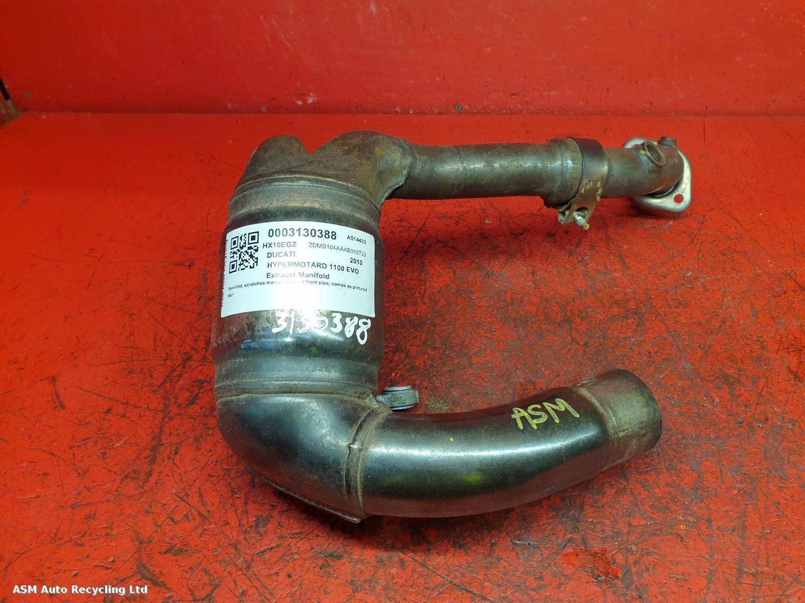 View Auto part Exhaust Manifold Ducati Hypermotard 1100 Evo Sp 2010