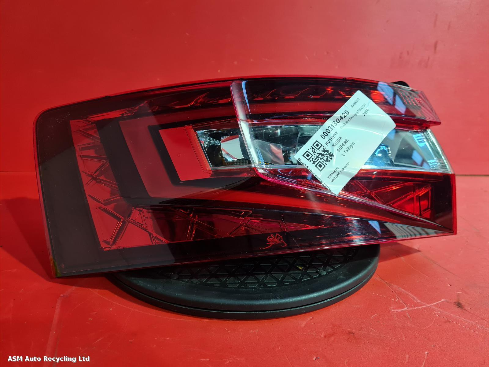 View Auto part L Taillight Skoda Superb 2016