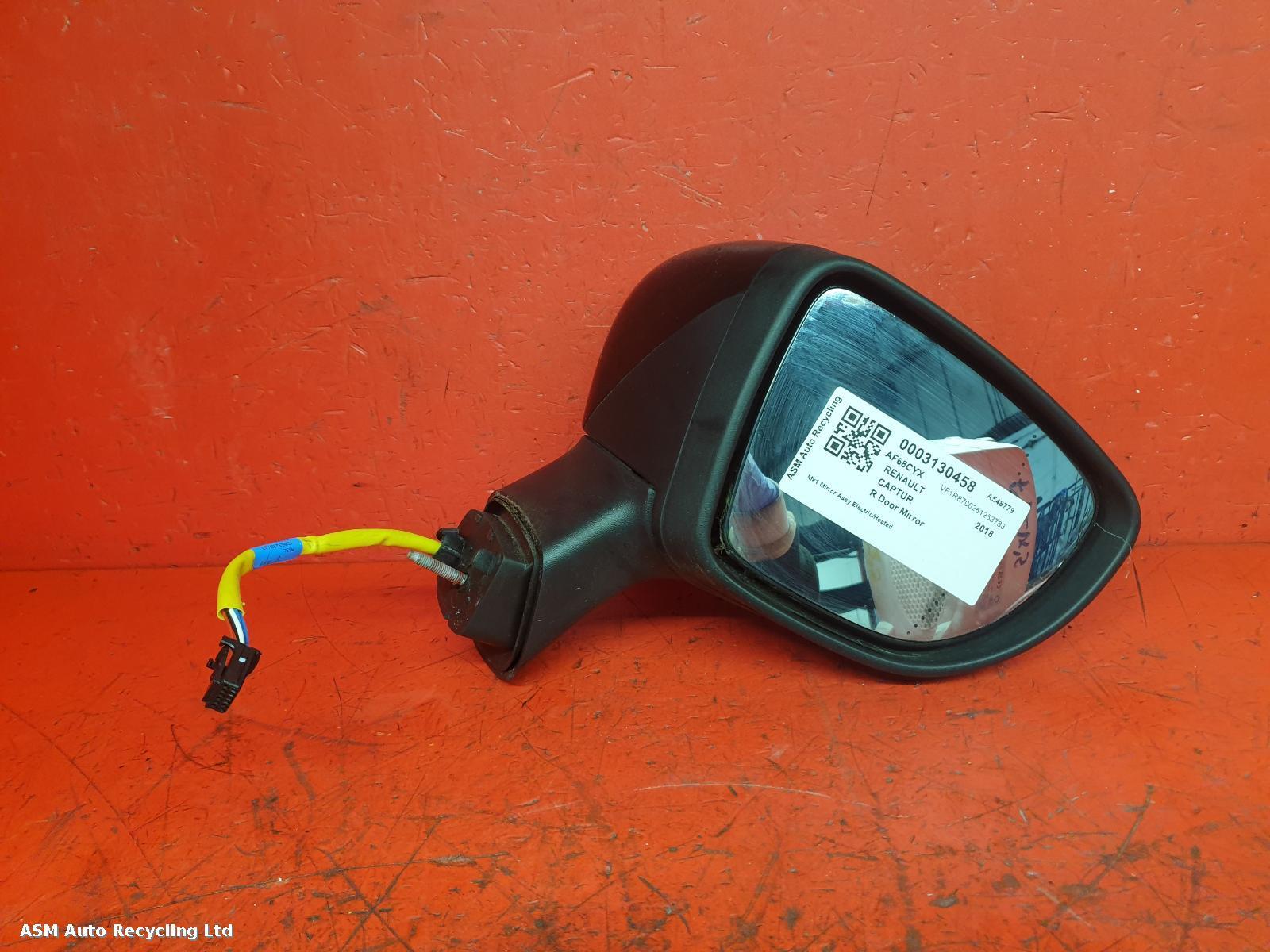 View Auto part R Door Mirror Renault Captur 2018