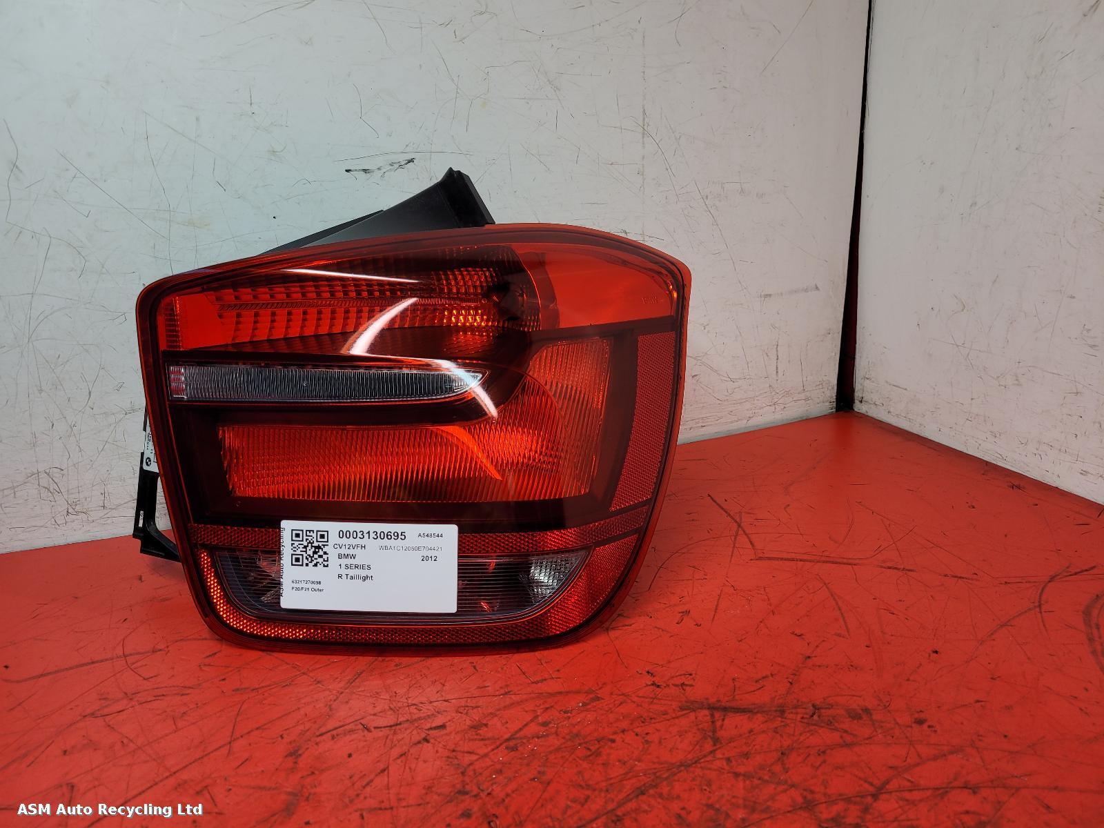 View Auto part R Taillight Bmw 1 Series 2012