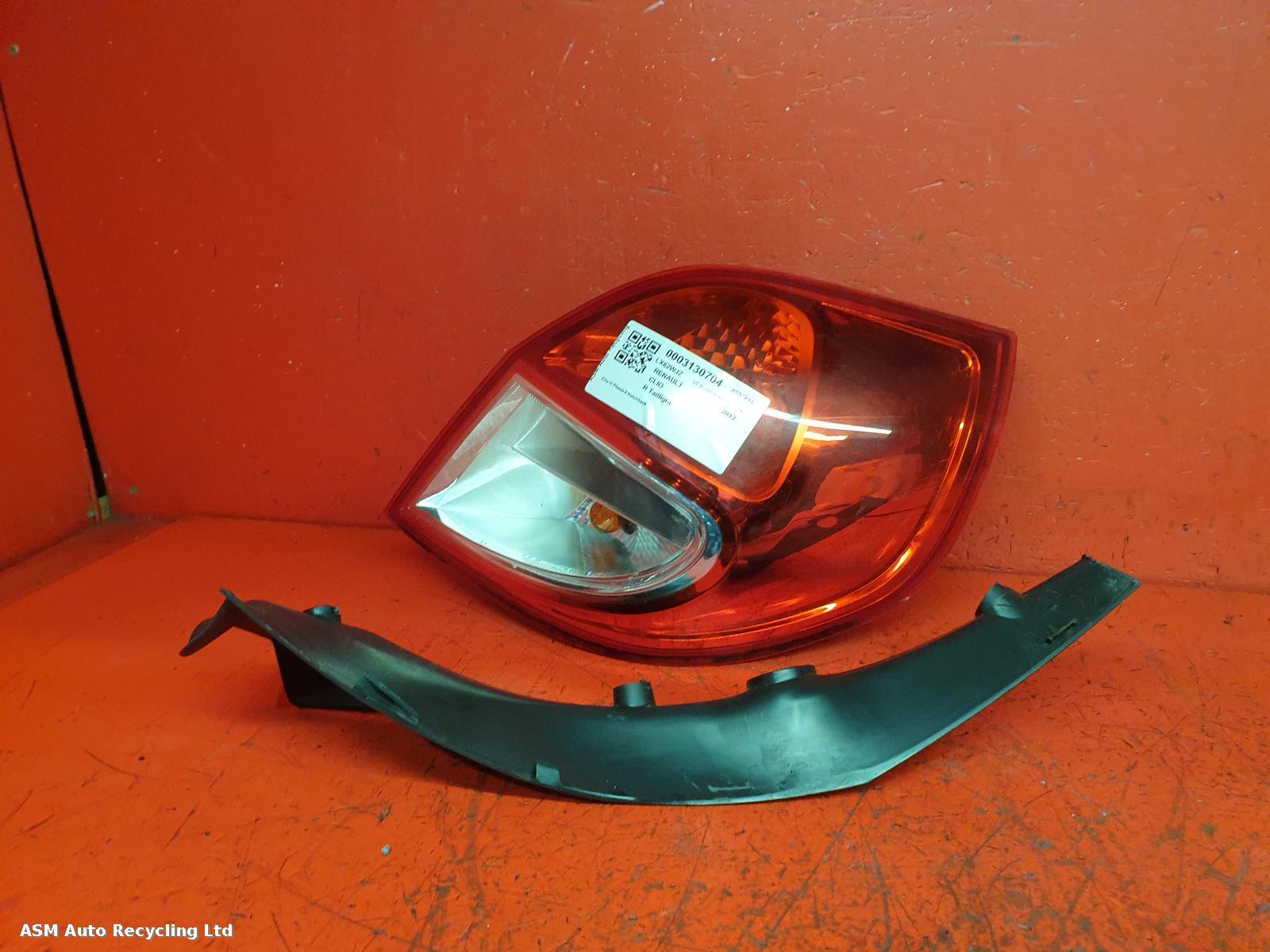 View Auto part R Taillight Renault Clio 2012