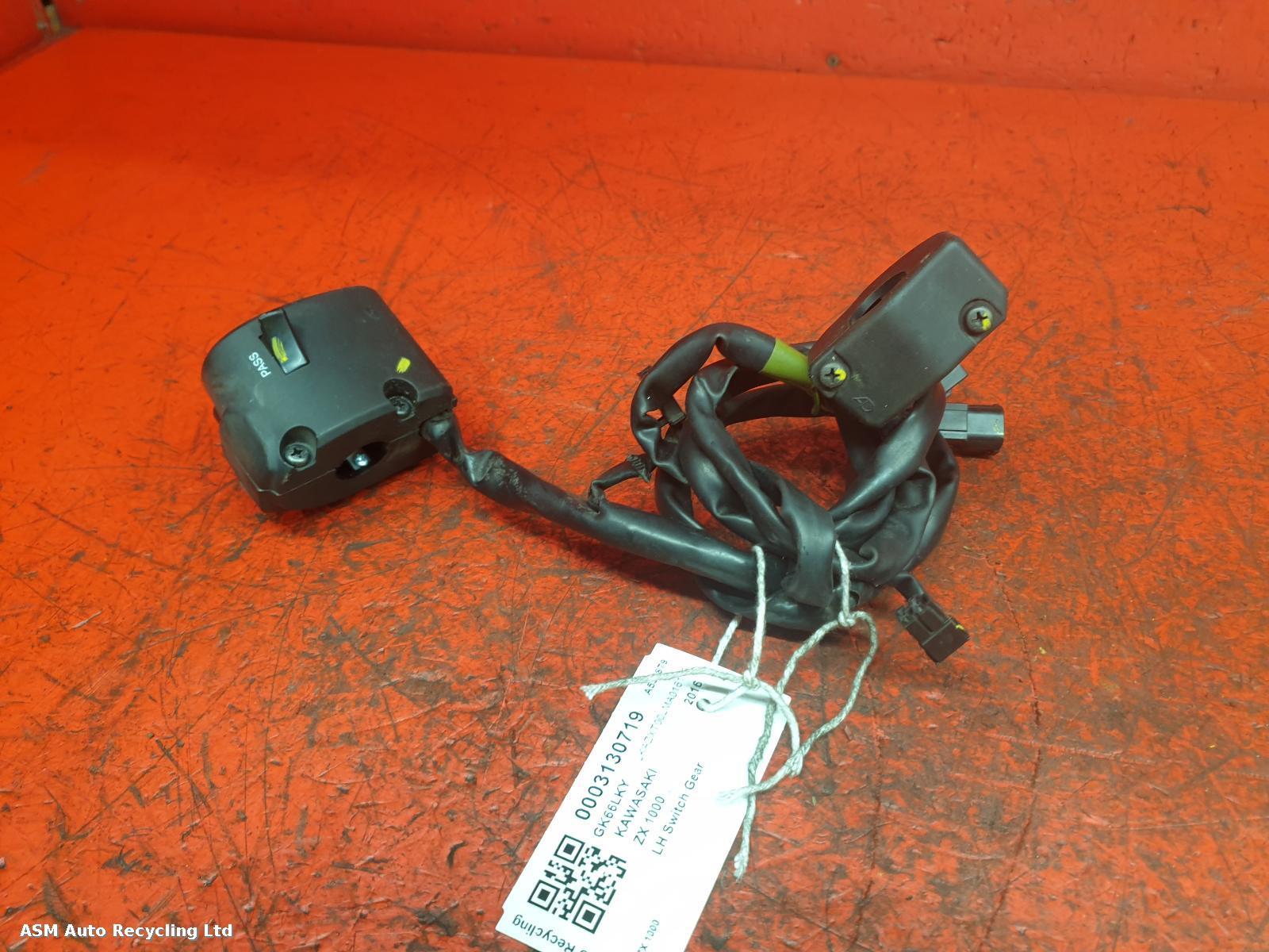 View Auto part LH Switch Gear Kawasaki Zx 1000 2016