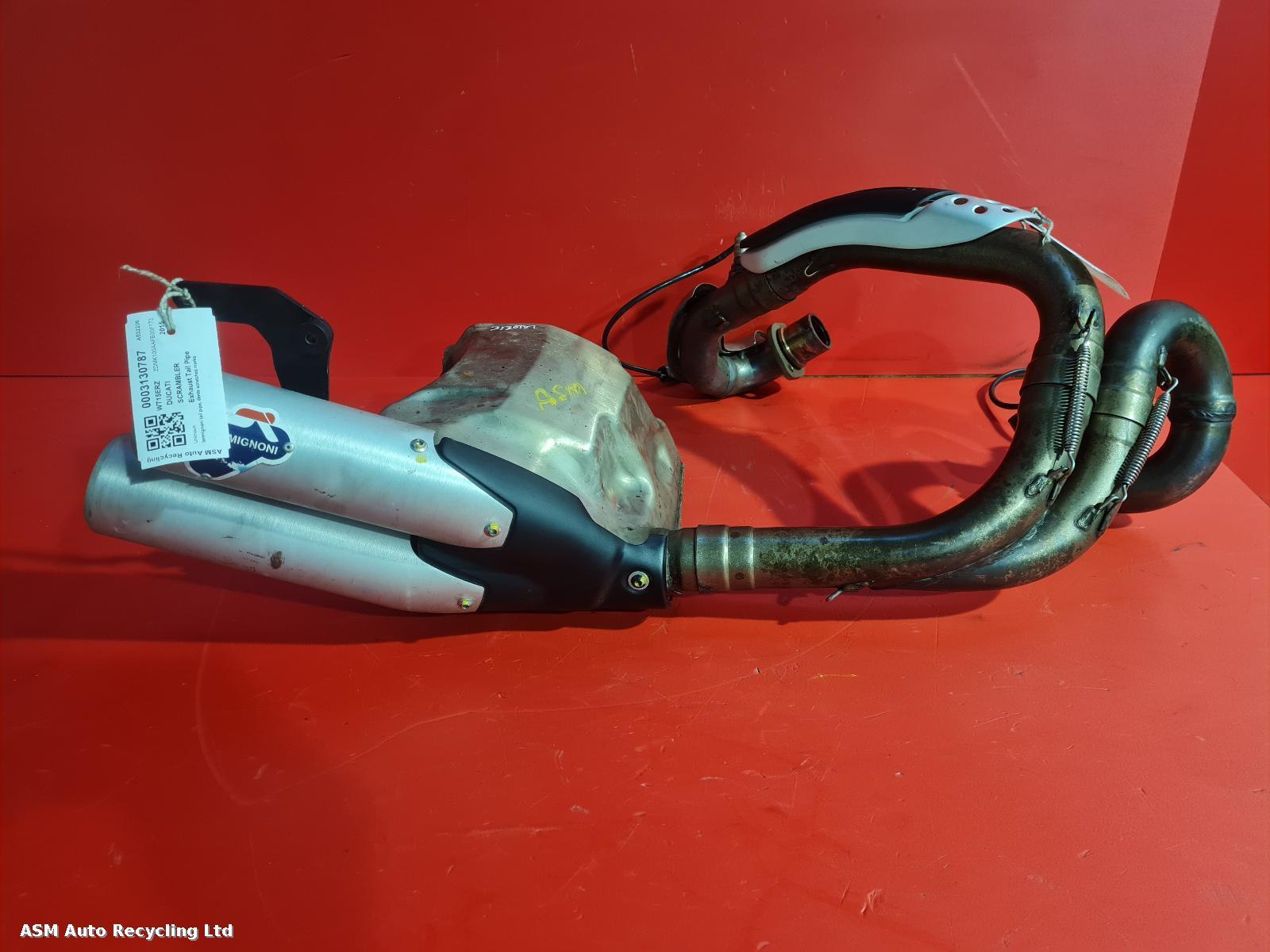 View Auto part Tail Pipe Ducati Scrambler 2015