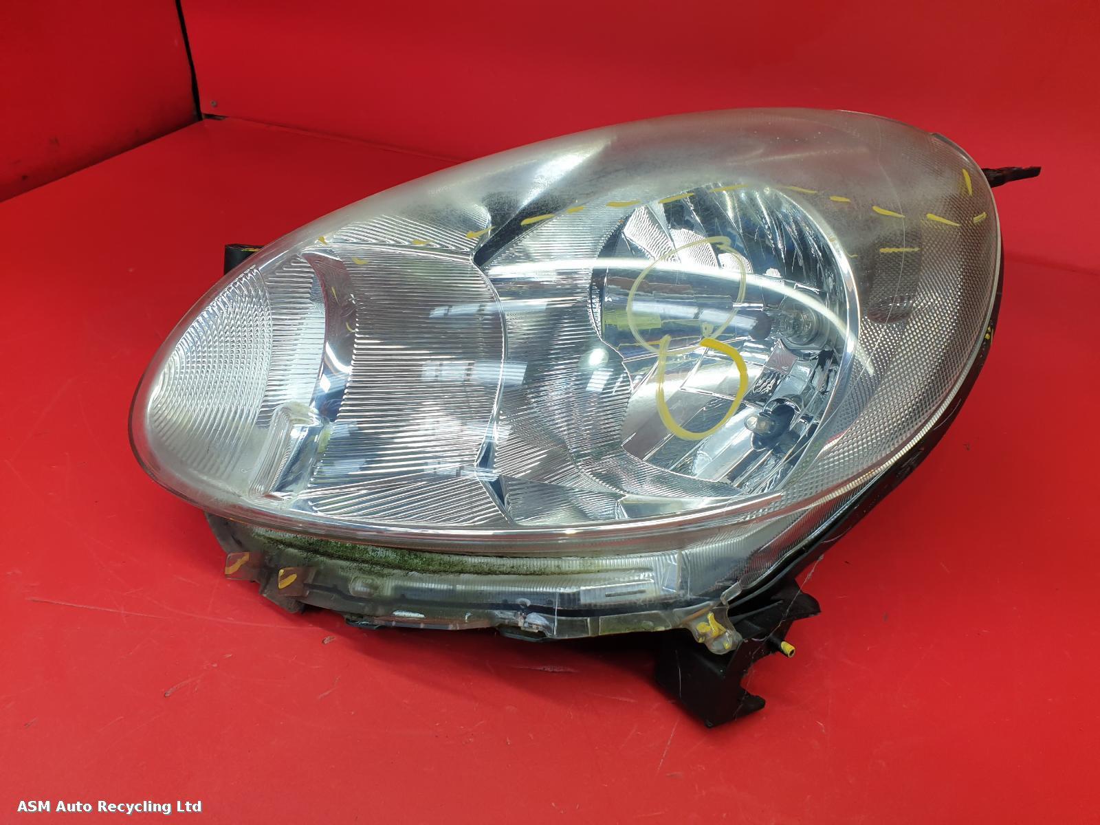View Auto part R Headlamp Nissan Micra 2011