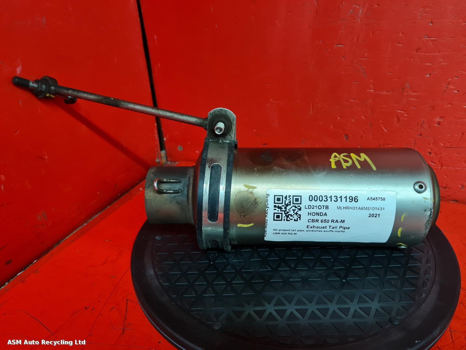 View Auto part Tail Pipe Honda Cbr 650 Ra-m 2021