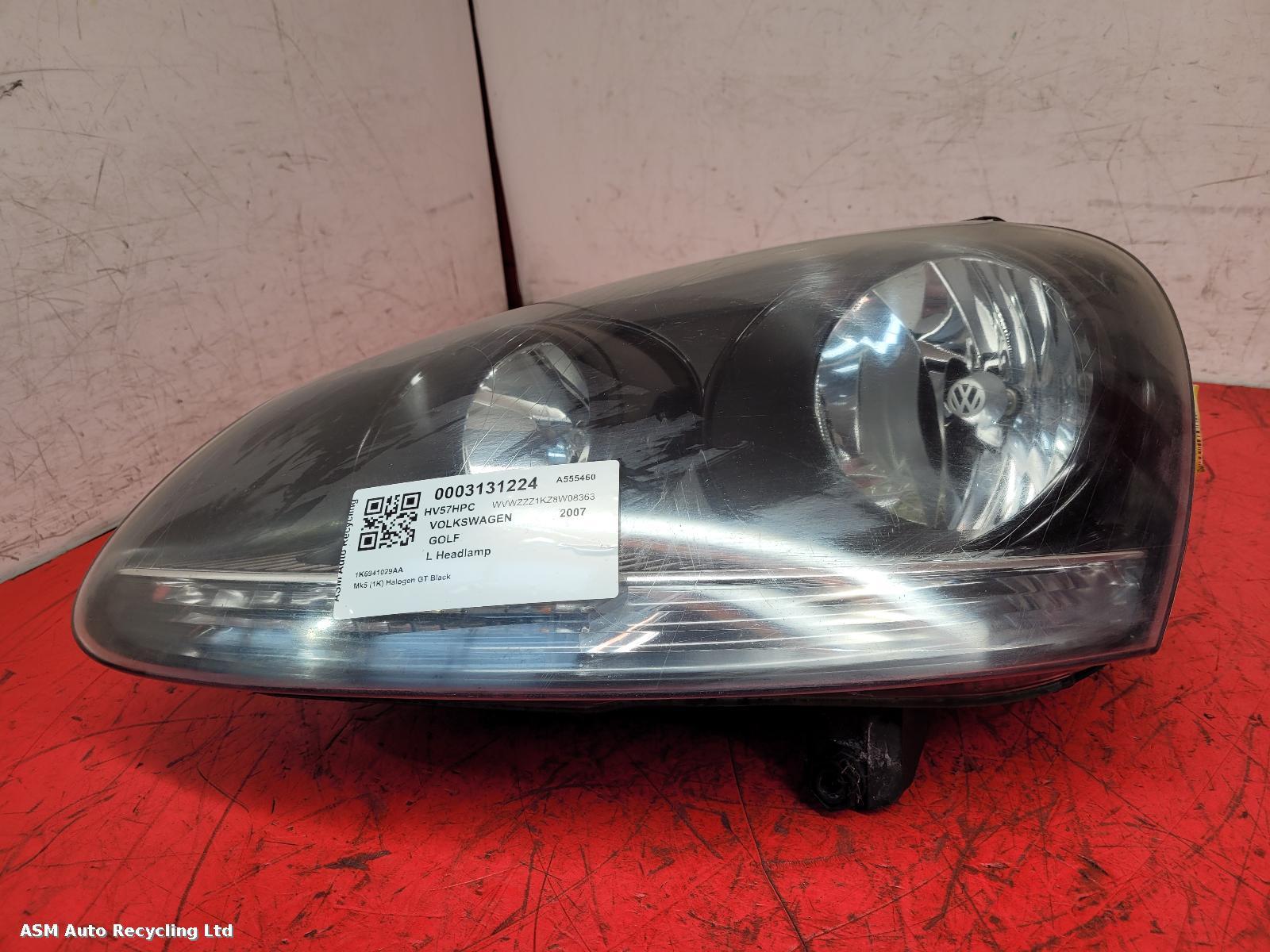 View Auto part L Headlamp Volkswagen Golf 2007