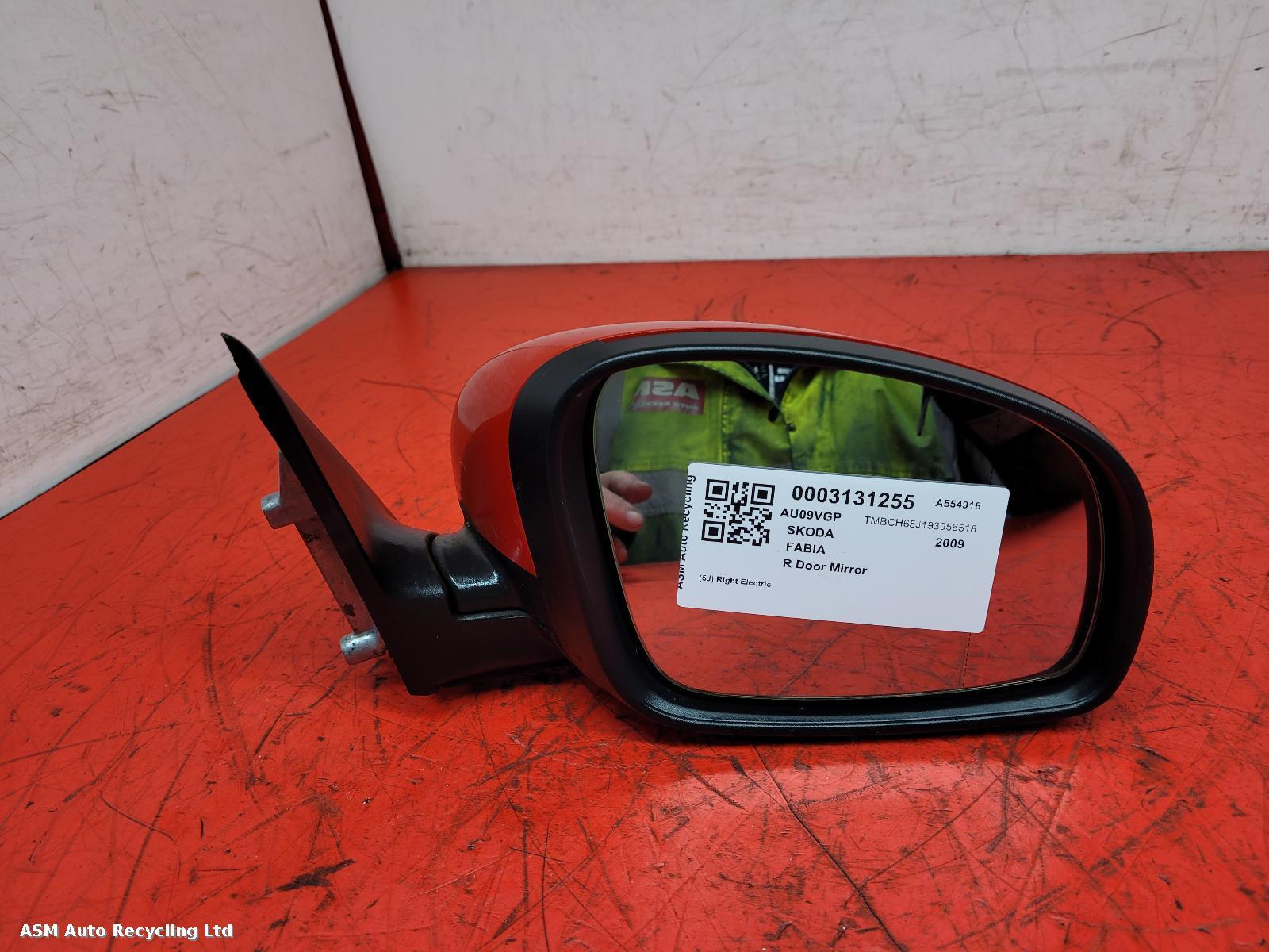 View Auto part R Door Mirror Skoda Fabia 2009