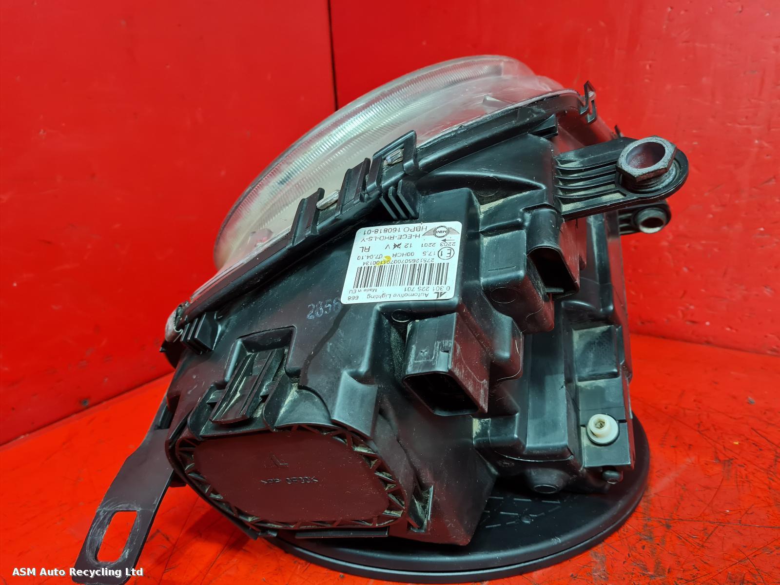 View Auto part L Headlamp Mini (bmw) Mini 2007