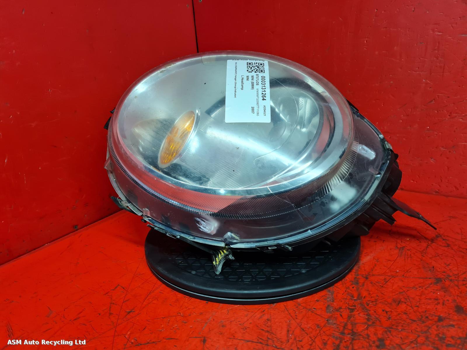 View Auto part L Headlamp Mini (bmw) Mini 2007