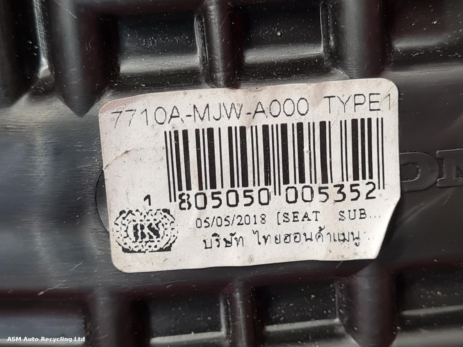 View Auto part Front Seat Honda Cbr 500 2019