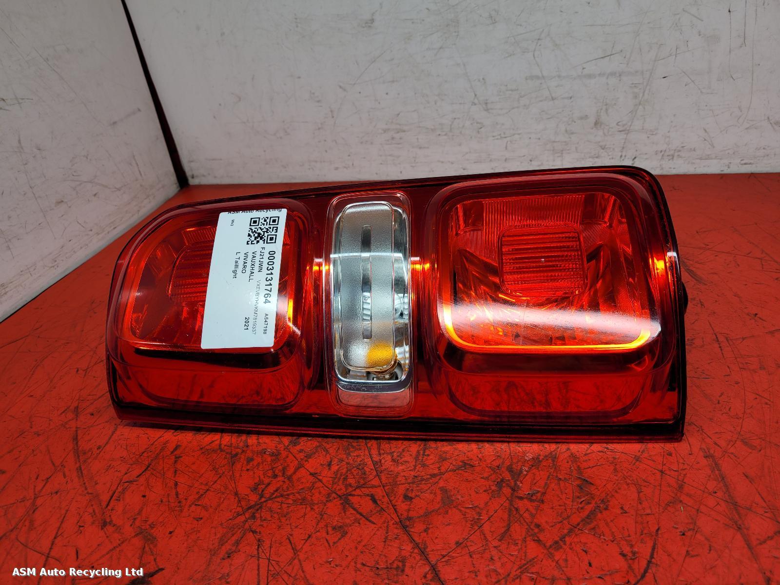 View Auto part L Taillight Vauxhall Vivaro 2021