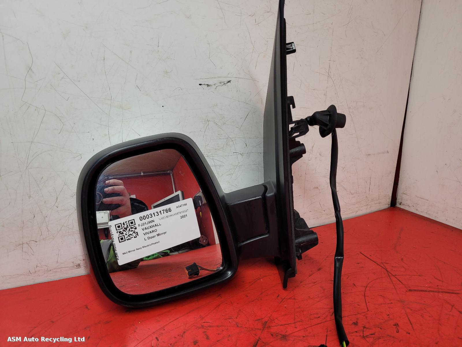 View Auto part L Door Mirror Vauxhall Vivaro 2021