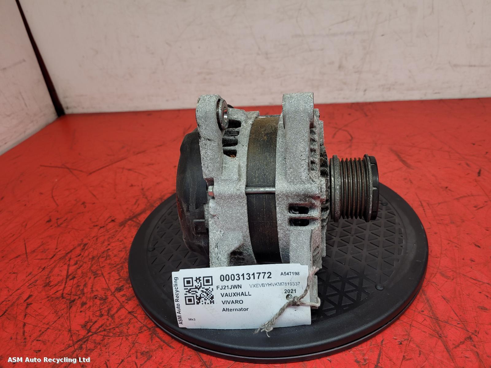 View Auto part Alternator Vauxhall Vivaro 2021