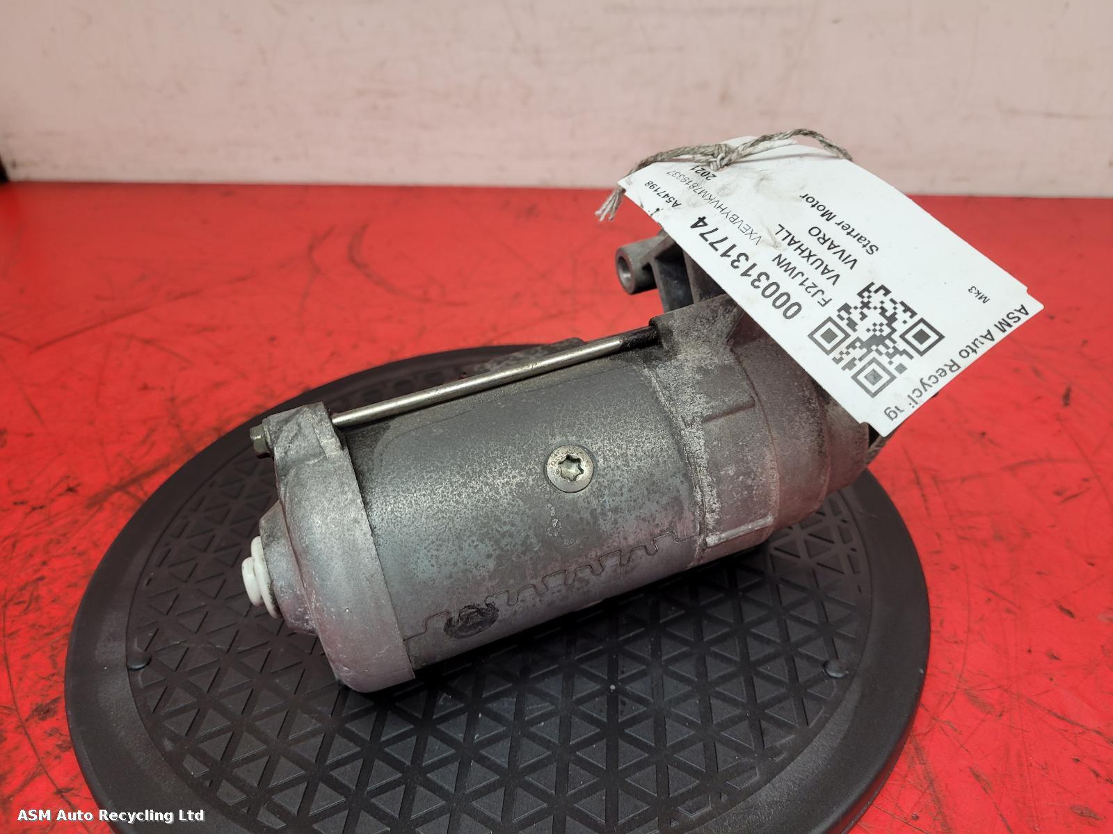 View Auto part Starter Motor Vauxhall Vivaro 2021