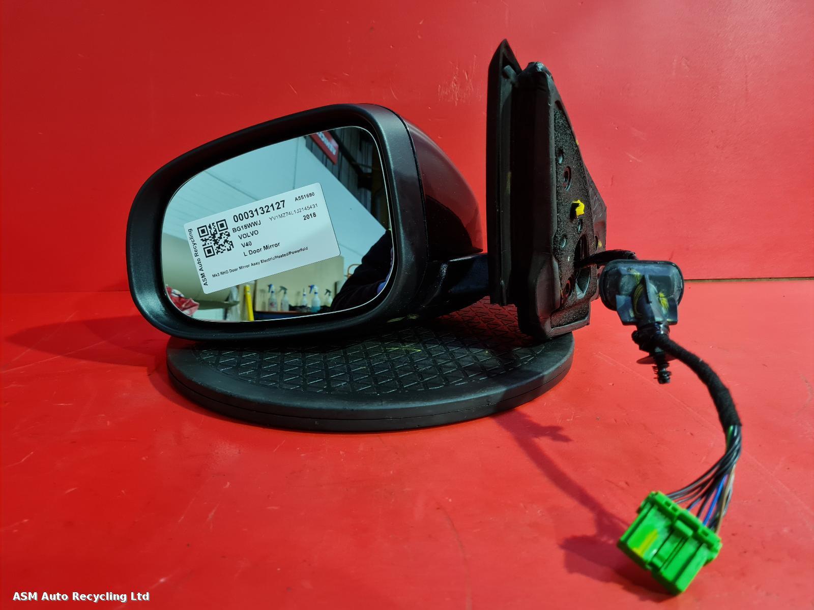 View Auto part L Door Mirror Volvo V40 2018