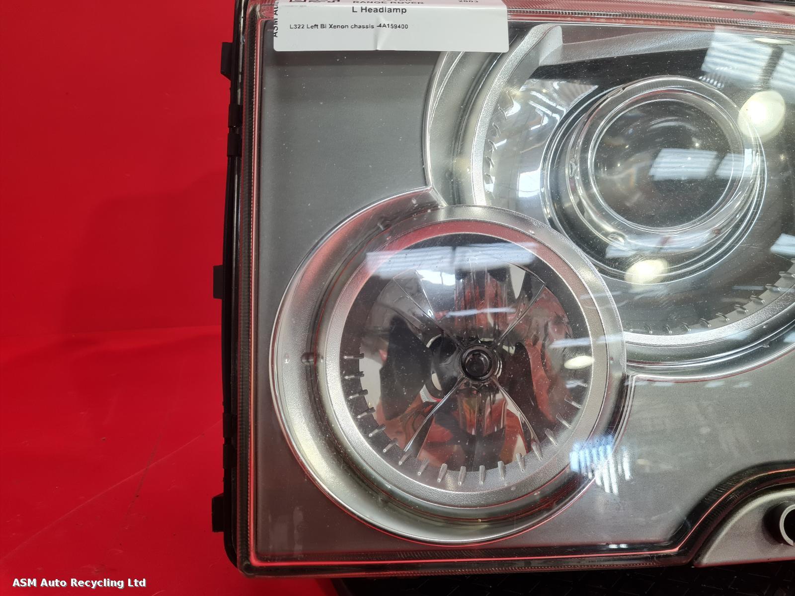 View Auto part L Headlamp Land Rover Range Rover 2003