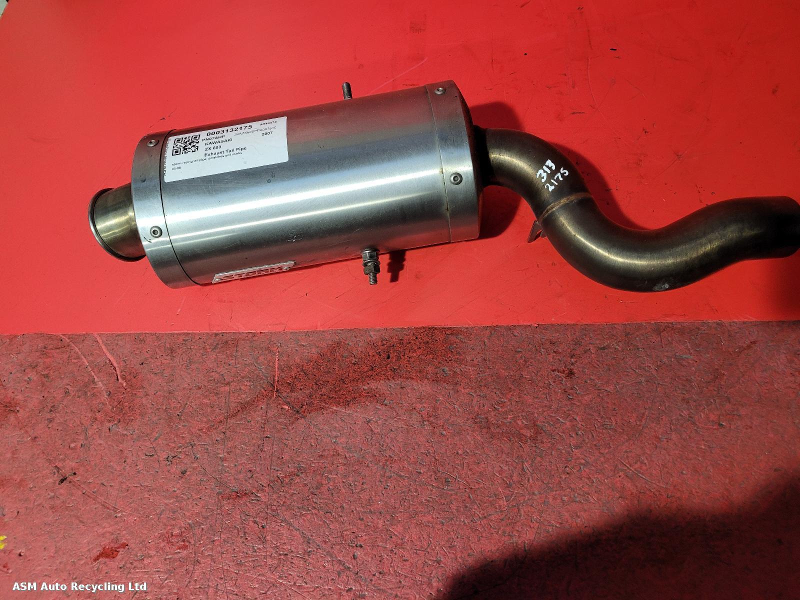 View Auto part Tail Pipe Kawasaki Zx 600 2007