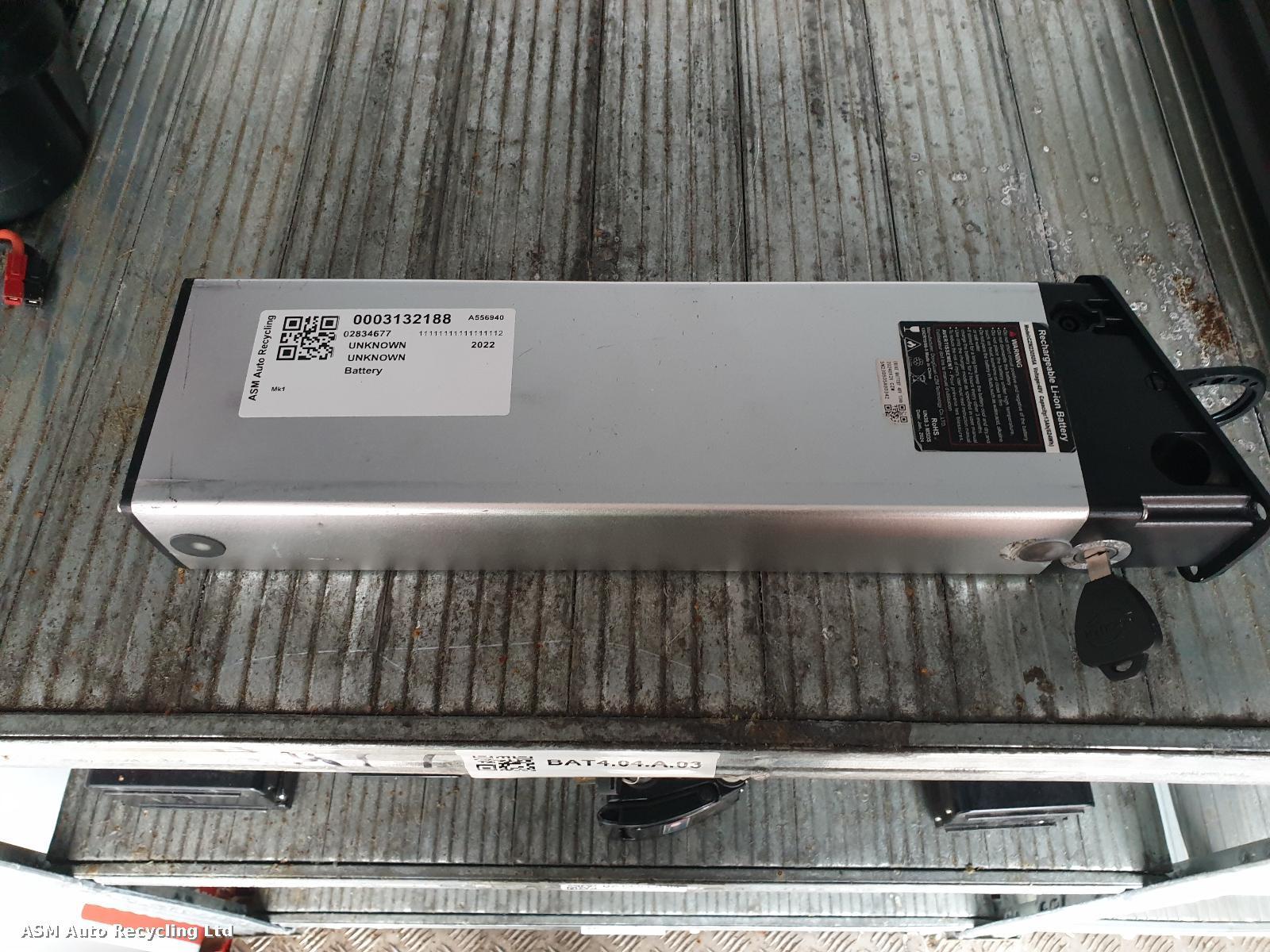 View Auto part Battery Unknown Unknown 2022