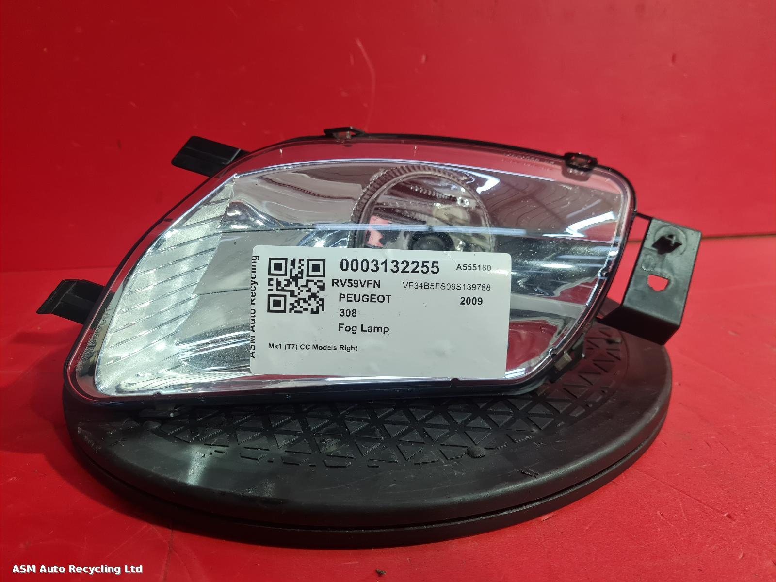 View Auto part Fog Lamp Peugeot 308 2009